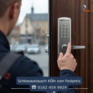 Schlossaustausch Köln zum Festpreis – KEY PLUS montiert zertifizierte Sicherheitsschlösser ABUS BKS Keso in Köln.