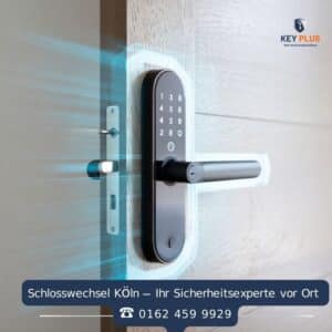 Schlosswechsel Köln nach Einbruch oder Schlüsselverlust – KEY PLUS wechselt Schlosszylinder sofort aus.
